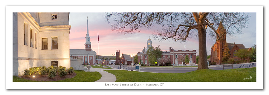 "East Main at Dusk"