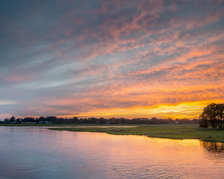 #10 "Sunset at Black Hall River"
Overview from Shore Rd, Old Lyme